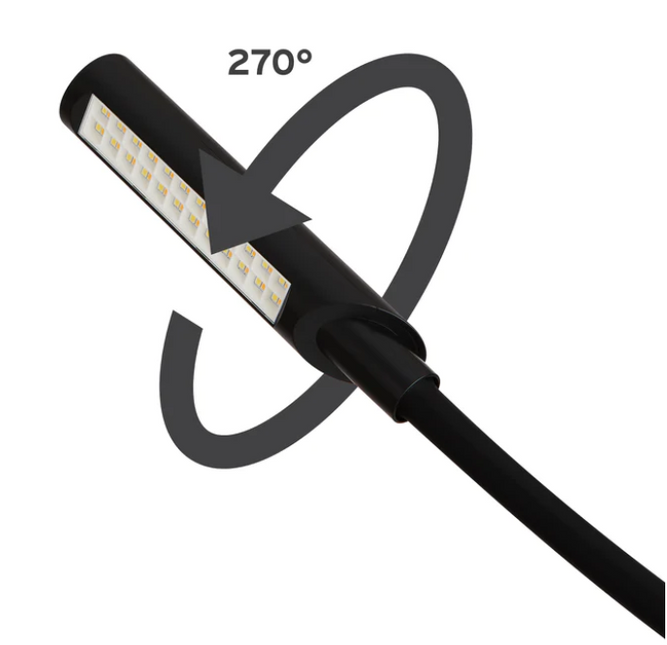 UberLight™ Flex 3200TL Led Task Light, Clamp