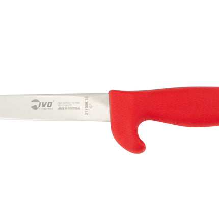 IVO® SafetyGrip 6" Red Boning Knife