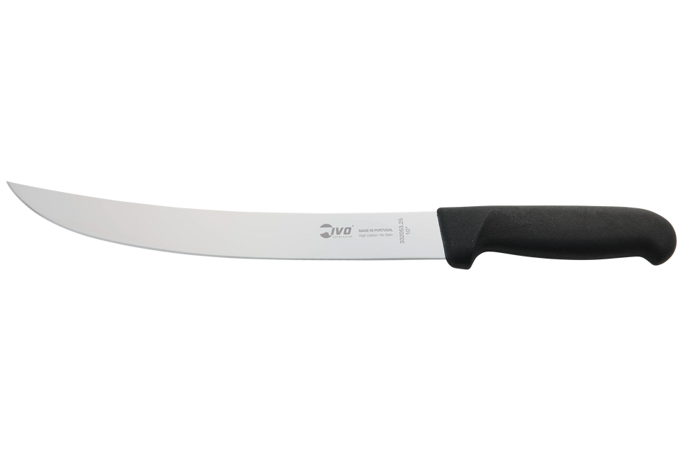 IVO® Butchercut 10" Black Curved Breaking Knife