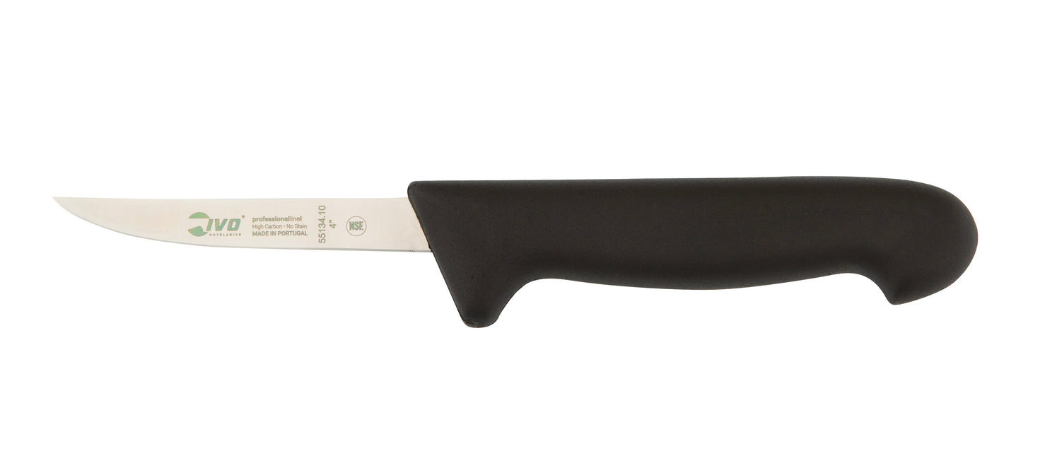 IVO® Professional Line I 4" Black Boning Knife