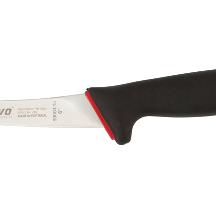 IVO® DuoPrime 6" Black Semi Flex Curved Boning Knife