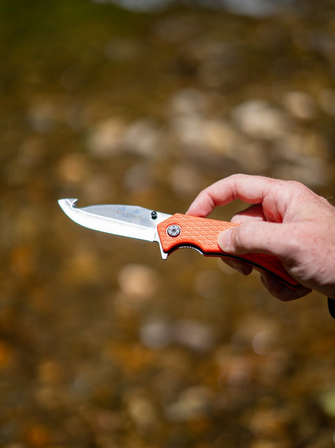 Sarge Knives - Adrenaline - Spring Assist Folding Gut Hook