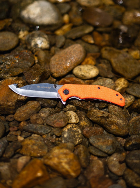 Sarge Knives - Adrenaline - Spring Assist Folding Gut Hook