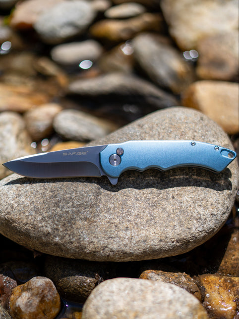 Sarge Knives - Sky - Turbo Lock Pocket Knife