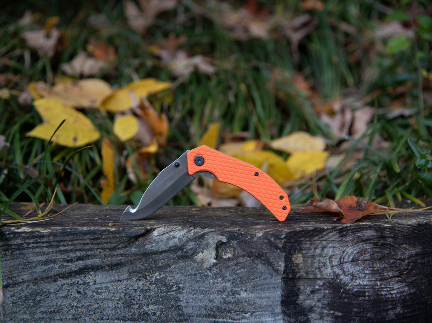 Sarge Knives - Adrenaline - Spring Assist Folding Gut Hook