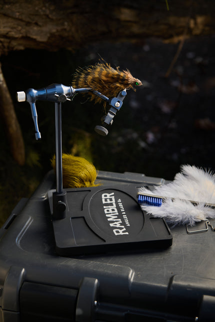 PREORDER - Rambler Co. Nomad Fly Tying Vise - Lightweight Travel Vise