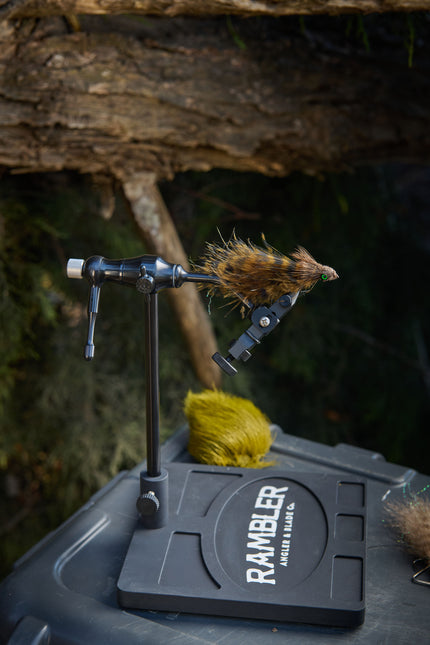 PREORDER - Rambler Co. Nomad Fly Tying Vise - Lightweight Travel Vise