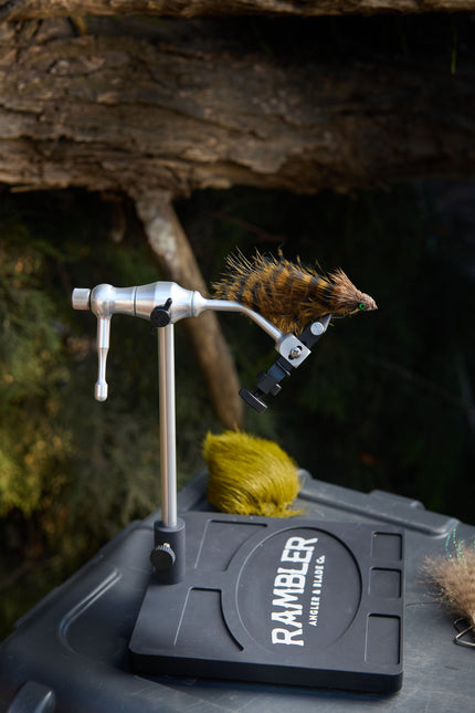 PREORDER - Rambler Co. Nomad Fly Tying Vise - Lightweight Travel Vise